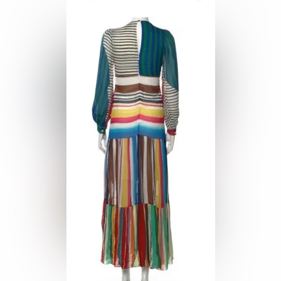 FARM Rio Multicolor Striped Maxi Dress - Picture 5 of 14